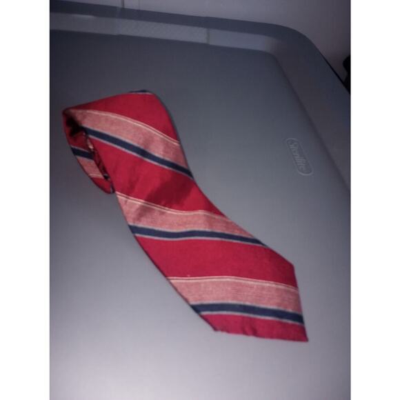 Men's Christian Dior Tie Silk Striped Designer - Picture 1 of 2